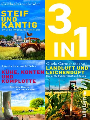 cover image of Steif und Kantig ermitteln – Die ersten drei Bände der beliebten Cosy-Crime-Reihe